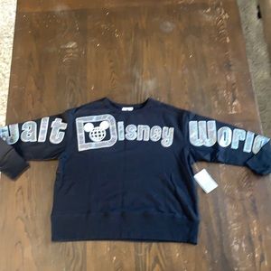 Disneyworld crop sweatshirt size Medium